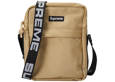 supreme shoulder bag ss18 tan fake|check if your supreme bag is real.